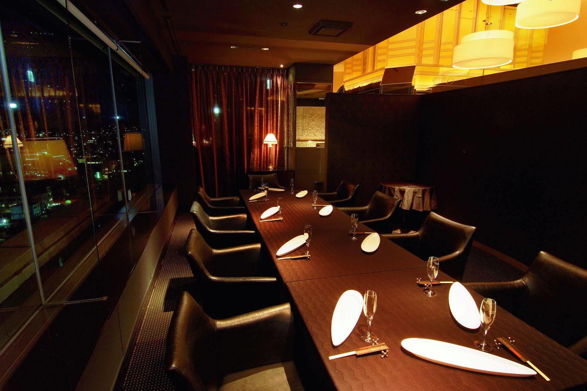 The Global View Nagasaki Exterior foto Interior of the restaurant